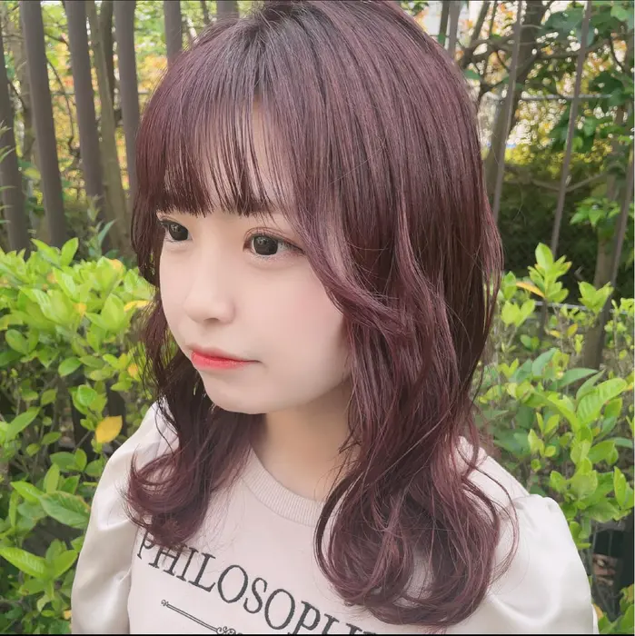 アイドルグループ テンシメシ 夢咲はるかちゃん M Taniguchi Mieux所属 10倍可愛く ババショウタのヘアカタログ ミニモ