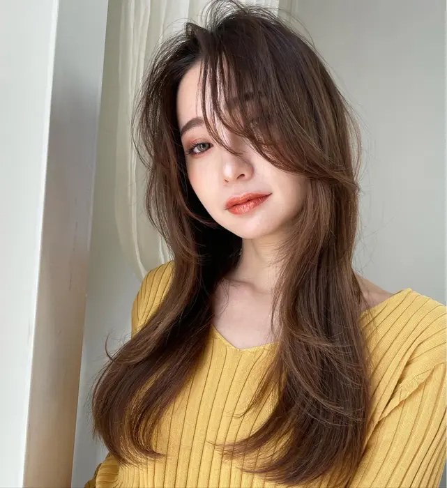 ロングウルフレイヤー こんなヘアスタイル私もやってみたい でも など なんでもご相談ください Noism Eha 所属 Shinya のヘアカタログ ミニモ