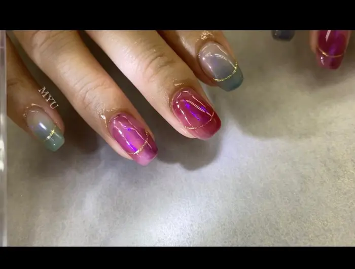 Nail Beauty Neon 大名所属 Neon 大名 Nail Miyuのネイルデザイン ミニモ