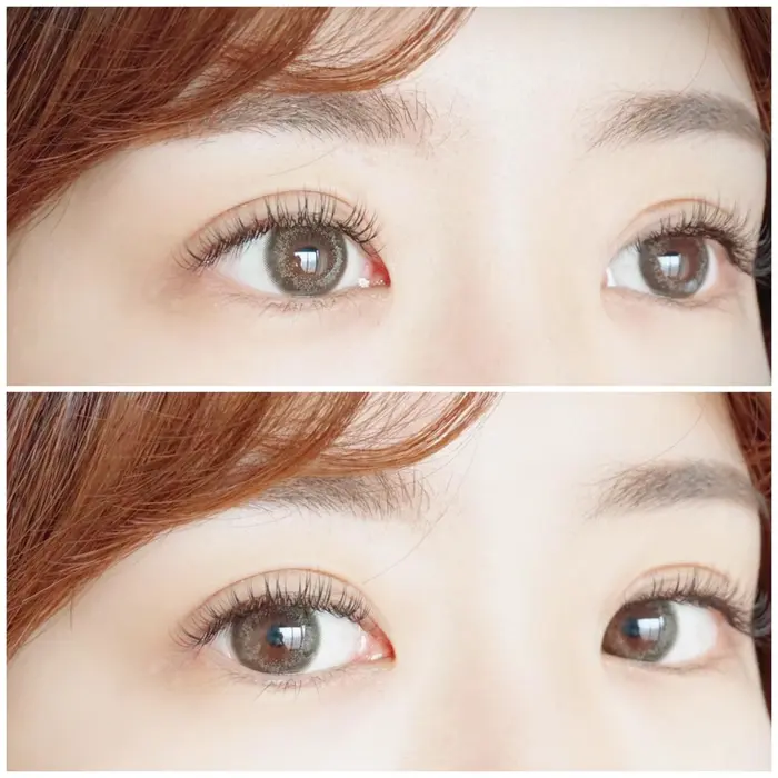 真ん中長めのデザインで可愛らしい縦長のお目元に La Reve所属 La Reveのマツエクデザイン ミニモ