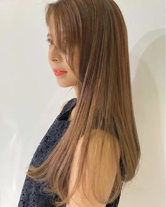 ハニーベージュ ブリーチなし Tick Tock Torwest所属 Tick Tock 美沙子のヘアカタログ ミニモ