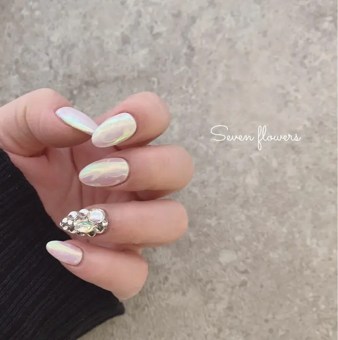 羽曳野ネイルサロン 羽曳野 恵我ノ荘ネイルサロン 藤井寺ネイルサロン ニュアンスネイル Seven Flowers所属 Seven Flowersのネイルデザイン ミニモ