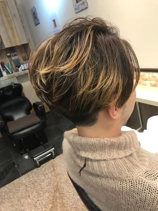 メンズボブ フリークスヘアー所属 山罌粟 司のヘアカタログ ミニモ