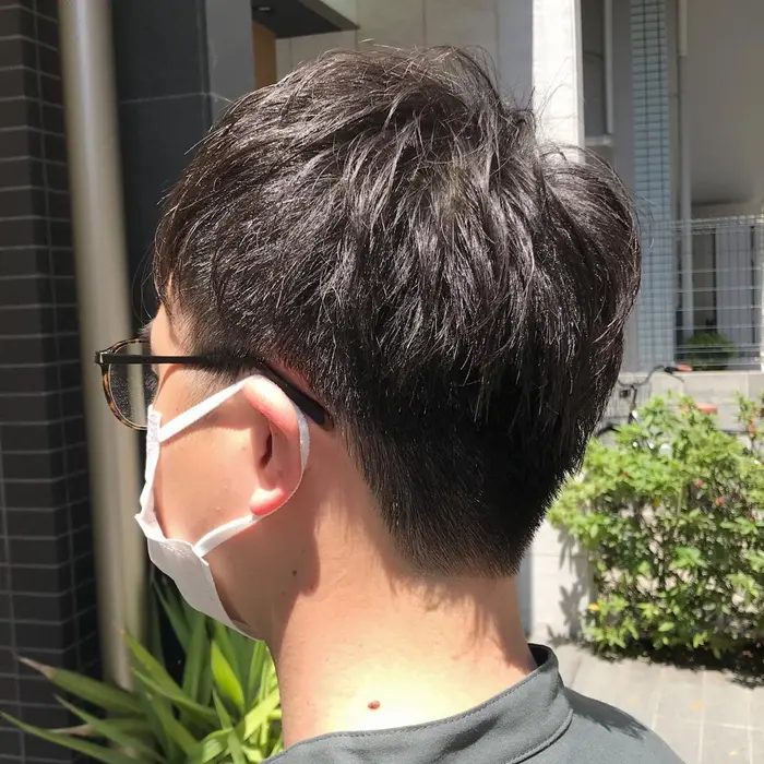 サイド 襟足スッキリメンズショートヘア Yoke所属 ショートヘア Mikuniのヘアカタログ ミニモ