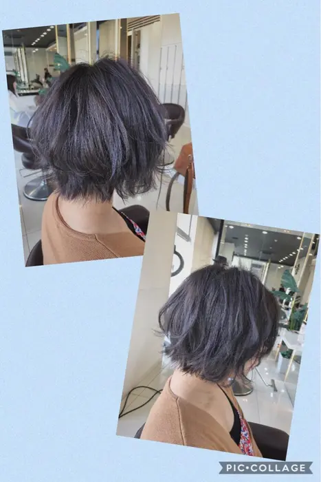 ブルーパープルカラー 暗めの色でもオシャレに Ric By Kenje所属 大川 颯太郎のヘアカタログ ミニモ