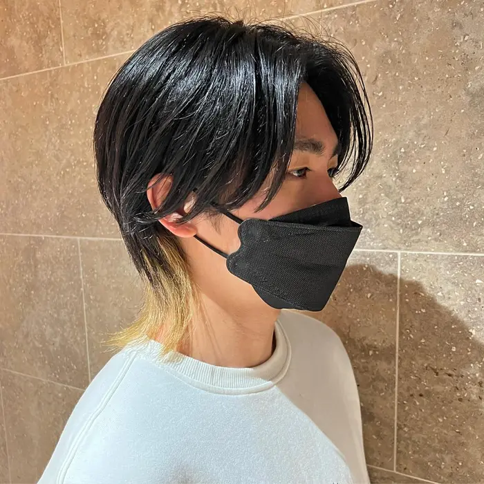 ウルフ ウルフカット ウルフレイヤー レイヤーカット ハンサムショート ハンサムウルフ ミディアムヘ Afloat Ginza所属 ウルフカット 藤田圭介のヘアカタログ ミニモ