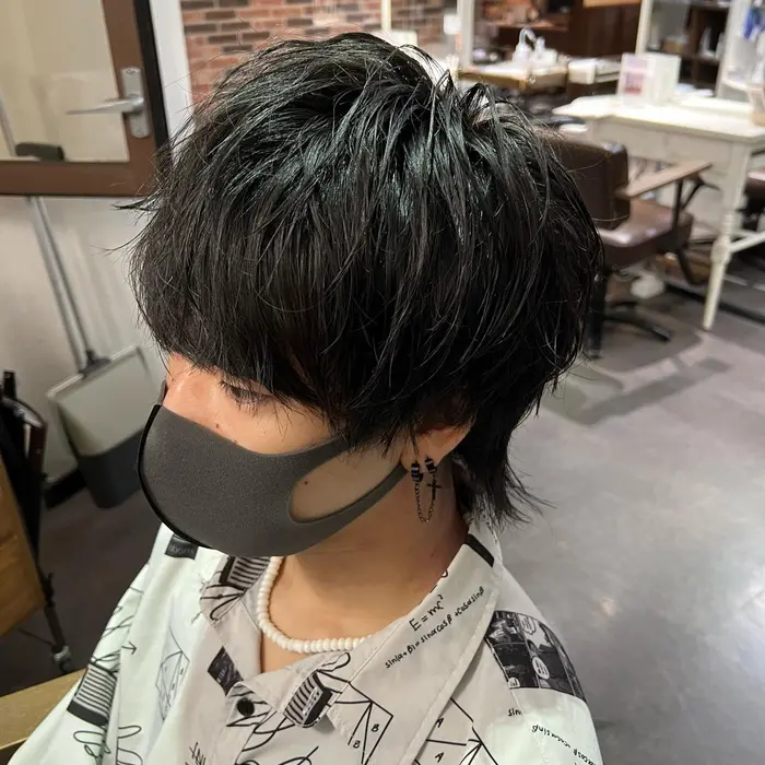 マッシュウルフ Birth By Happiness所属 メンズ専門 山口 大貴のヘアカタログ ミニモ