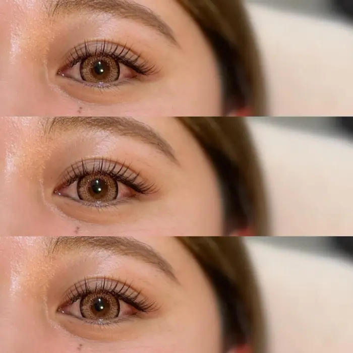 ブラウンエクステ160本 カール C 長さ 10 11 12 11mm 太さ 0 15m Nif Nail Eyelash所属 Nif Hanaの マツエクデザイン ミニモ