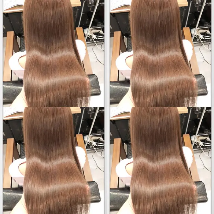 Marron Beige ａ ｗ のオススメのカラー 栗色のハイトーン 完全マンツーマン美容師 髪質改善 A Stella所属 1日3名限定 Akihiroのヘアカタログ ミニモ
