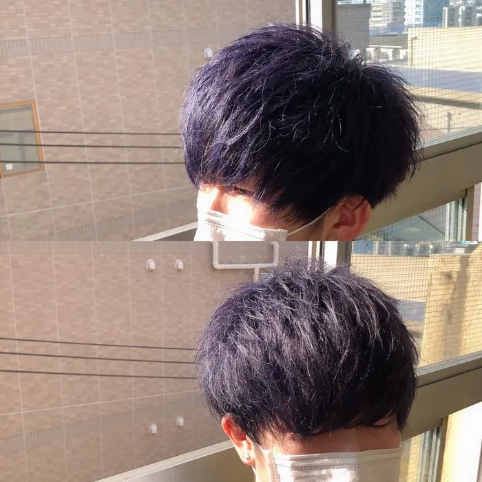 紫系カラーはお任せください 必ずカッコよく 可愛くします Minimo人気サロンカラー 満足度no 1髪質改善トリートメントtheater池袋店 She 所属 透明感カラー 大得意海斗のヘアカタログ ミニモ