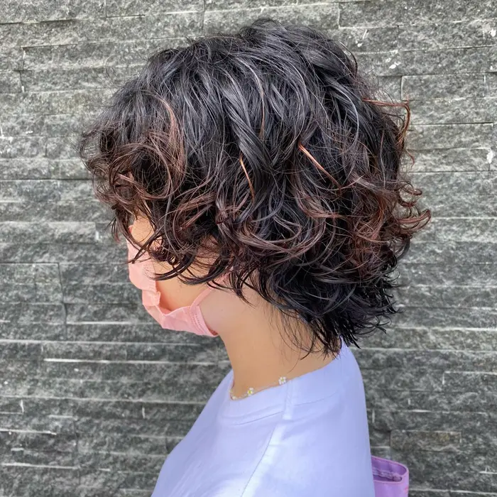 ショート カーリーパーマ Depsea Fukuoka所属 髪のお悩み解決 いでりゅうたのヘアカタログ ミニモ