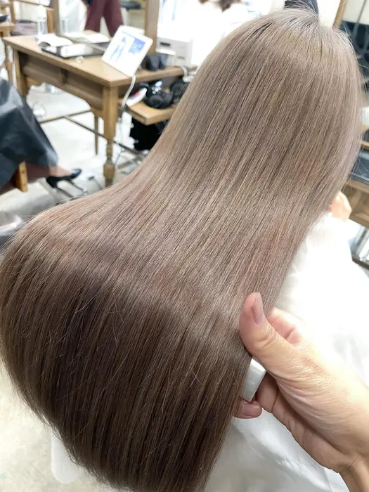 韓国ヘア 韓国風ヘア 韓国風前髪 韓国 エギョモリ オルチャン オルチャンヘア オリーブカラー Ally所属 似合わせ美容師 谷原 涼のヘアカタログ ミニモ