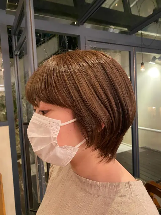 少し伸ばし中のヘアスタイルにピッタリなショートです Makes Omotesando所属 高浜 夕海のヘア カタログ ミニモ