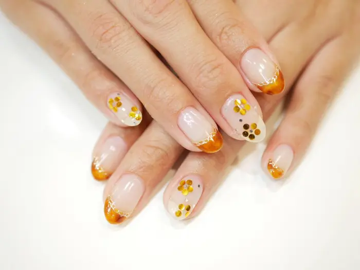 べっこうフレンチ ご予約お待ちしております Beauty Beast For Nail 浦添店所属 ビューティービースト 浦添 店のネイルデザイン ミニモ