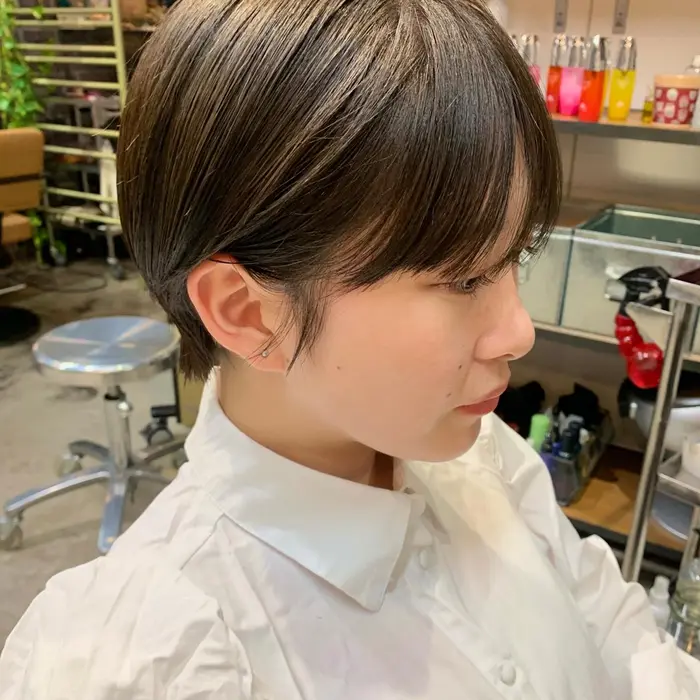 おしゃれショートstyle 透明感カラー Assort Aoyama所属 福田 玲子のヘアカタログ ミニモ おしゃれショートstyle 透明感カラー Assort Aoyama所属 福田 玲子のヘアカタログ ミニモ