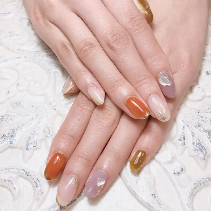 持ち込みデザインネイル 持ち込み画像はinstagramに載せてます ジェルネイルモデル募集 Private Nail Salon Eimmy所属 Nomura Mayukaのネイルデザイン ミニモ