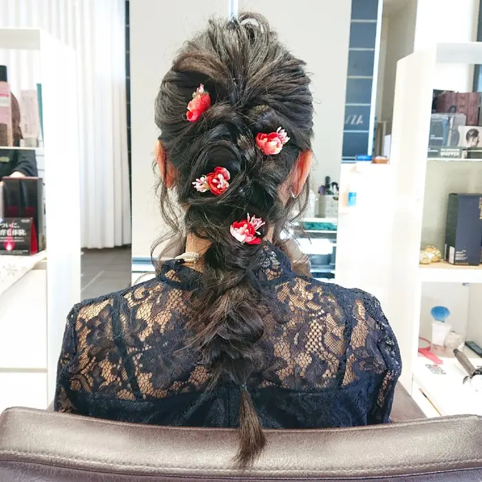 ラップンツェル風アレンジ Za Za茗荷谷店所属 松岡 美樹のヘアカタログ ミニモ