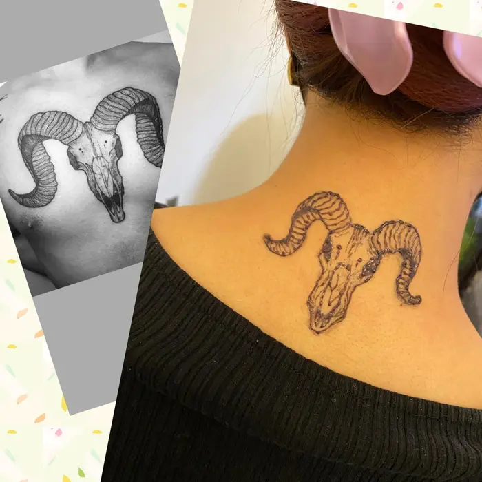 ジャグアタトゥー こちらは初回 00でのご案内になります インクが乾いたら 剥がして 翌日 Nailsalon Solar所属 諸星 奈々のネイル デザイン ミニモ