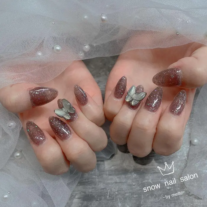 渋谷ネイルサロン ネイルサロン渋谷 ジェルネイル ジェルネイルデザイン ネイルデザイン 渋谷ネイル Snow Nail Salon所属 Snownail スカルプ専門渋谷店のネイルデザイン ミニモ