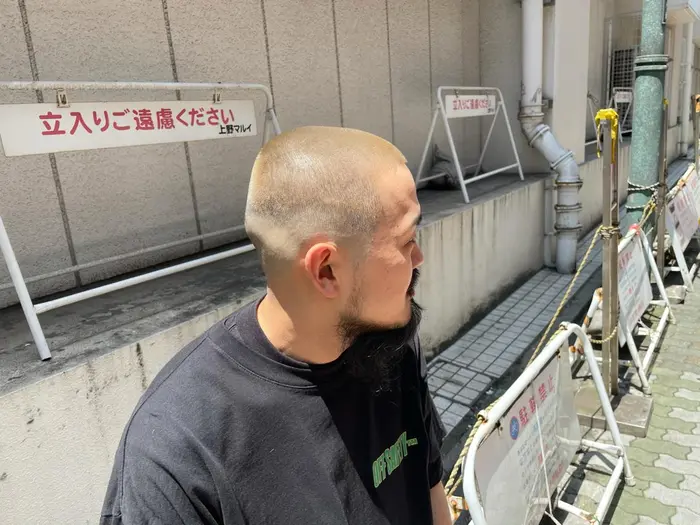 坊主フェード 床屋しかカッコよく出来ません 坊主ならではの 坊主フェード かなりオススメで Damdee Tokyo Hair Lounge所属 相澤 有拓のヘアカタログ ミニモ