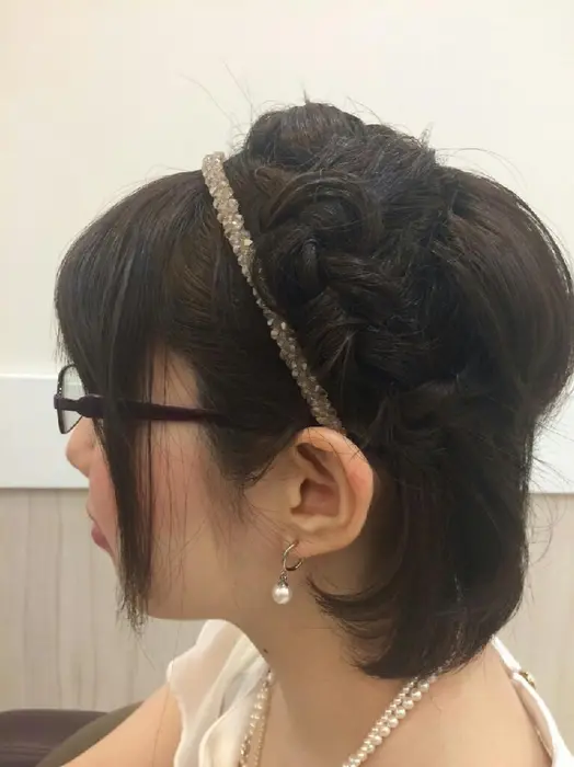結婚式の二次会 ヘアアレンジ K R鶴川 カールつるかわ Kr所属 江連 万美子 えづれまみこのヘアカタログ ミニモ