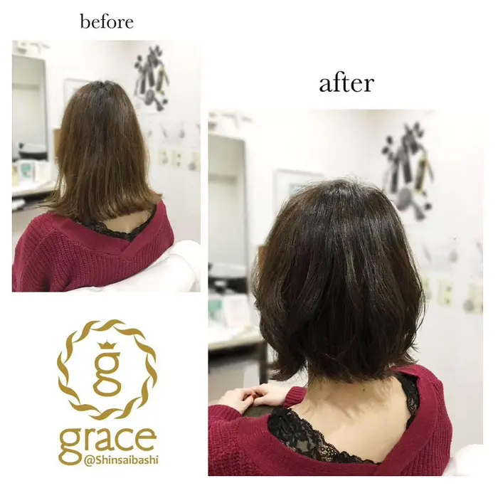 18年もあと1日 19年はすぐそこですね 19年も素敵なヘアスタイルに Grace心斎橋所属 サロンマネージャー 水山 貴絵のヘア カタログ ミニモ
