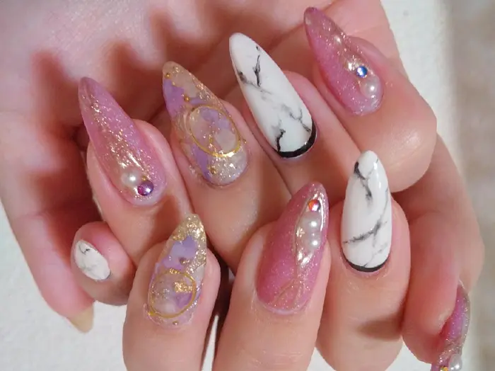 鳥栖市ネイルサロン ネイル フラワーサロン Ri Hiro 鳥栖店所属 Hirata Rieのネイルデザイン ミニモ