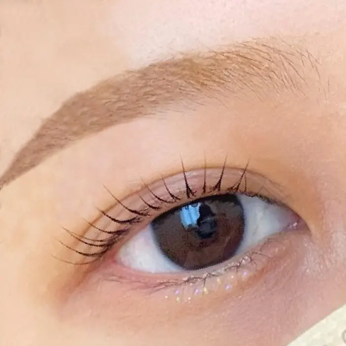 次世代まつ毛パーマ カール感がある事で優しい雰囲気なお目元に Crescent Eye船橋所属 Crescent Eye Sawakaのマツエクデザイン ミニモ