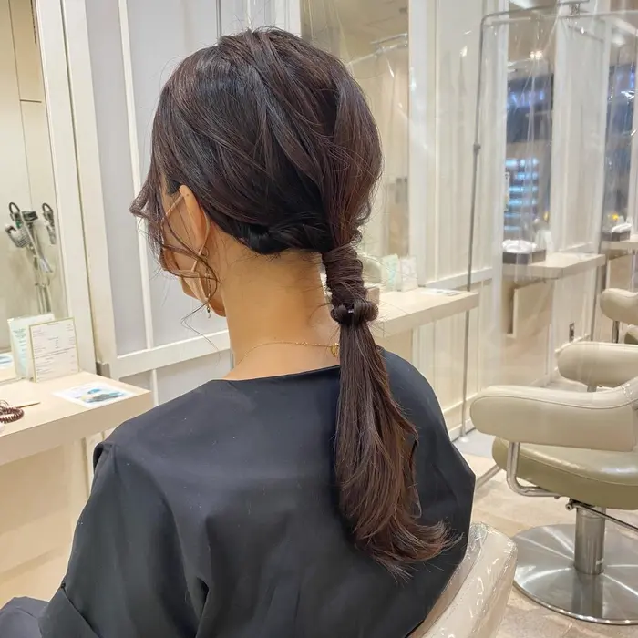 タイトポニー Ash自由が丘所属 水野 伽音のヘアカタログ ミニモ