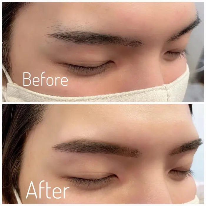 b アイブロウスタイリング 今ある眉毛を生かし 眉周りをワックスで脱毛するメニューです ワッ Trico Frill Eyebeauty梅田茶屋町店所属 中谷 伶奈のエステ リラクカタログ ミニモ