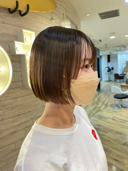 ミニボブ ぱつっとラインがかわいいです Dot Tokyo所属 我妻 芹香 カットモデル募集中のヘアカタログ ミニモ ミニボブ ぱつっとラインがかわいいです Dot Tokyo所属 我妻 芹香 カットモデル募集中のヘアカタログ ミニモ