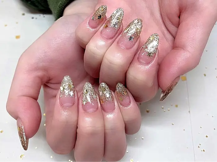 キラキラお星様ネイル Irise Nail所属 イリゼネイル 高田馬場のネイルデザイン ミニモ
