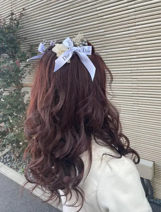 ご卒業おめでとうございます 卒業式のセットも任せて頂いております 可愛いスタイルなどなんでも Earth神楽坂所属 安田 有沙のヘア カタログ ミニモ