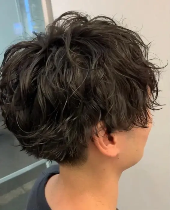 ふわっとしたスパイラルパーマスタイルです 強すぎず弱すぎずで挑戦しやすいです Apish所属 山崎 恭平のヘアカタログ ミニモ