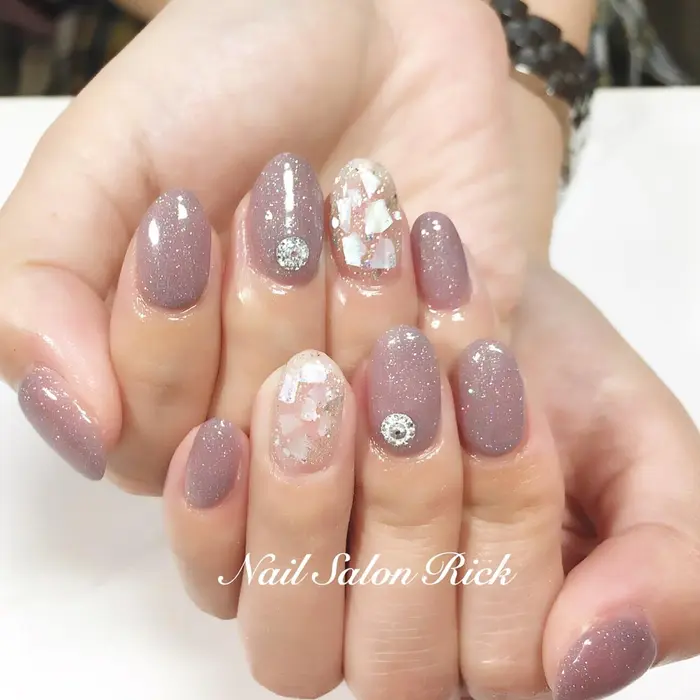 ネイル ネイルデザイン 埼玉ネイルスクール 大人ネイル 埼玉ネイルサロン 草加ネイルサロン 越 ネイルサロン リック所属 ネイルサロン リックのネイル デザイン ミニモ