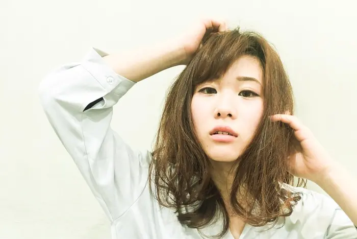 ゆるふわ巻き髪ナチュラル Pacha 栄店 パシャ 所属 西田 敏乃のマツエクデザイン ミニモ