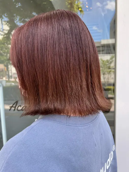 グラデーションカラーからピンクブラウンにしました Agu Hair Moana所属 畑山 楓のヘアカタログ ミニモ グラデーションカラーからピンクブラウンにしました Agu Hair Moana所属 畑山 楓のヘアカタログ ミニモ