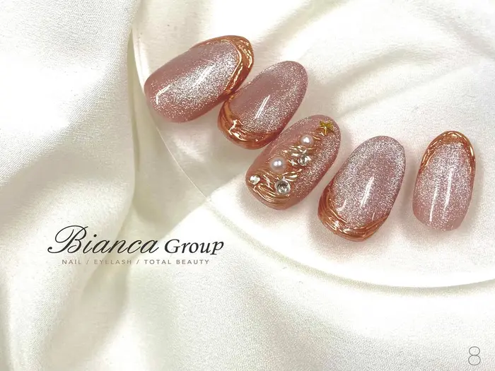 マグネットネイル ビアンカ阿佐ヶ谷店所属 ビアンカ阿佐ヶ谷店 ネイル予約用 のネイルデザイン ミニモ