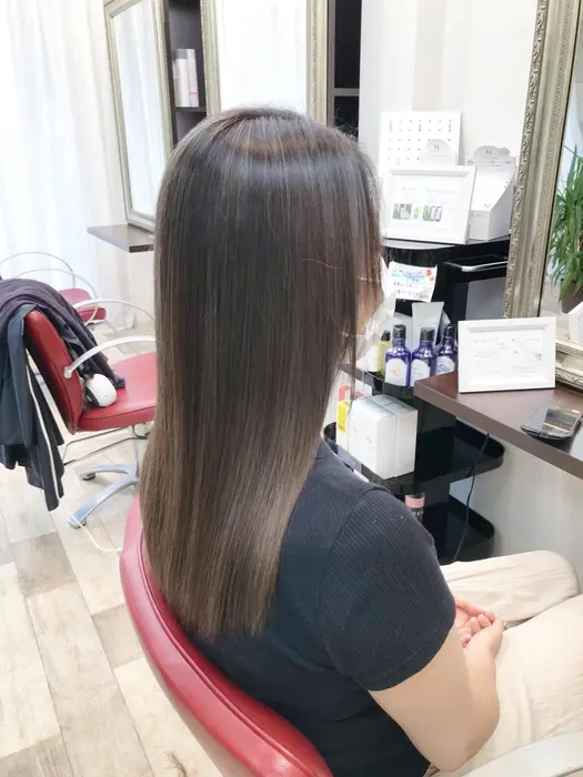 カット ハイライトカラー イルミナカラー 髪質改善トリートメント 通常料金 39 600 Lei所属 フリーランス美容師 Shima のヘアカタログ ミニモ