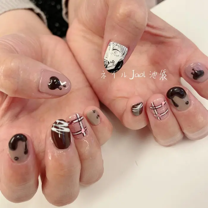 痛ネイルお任せください Nail Jaol池袋店所属 ネイル Jaol池袋のネイルデザイン ミニモ
