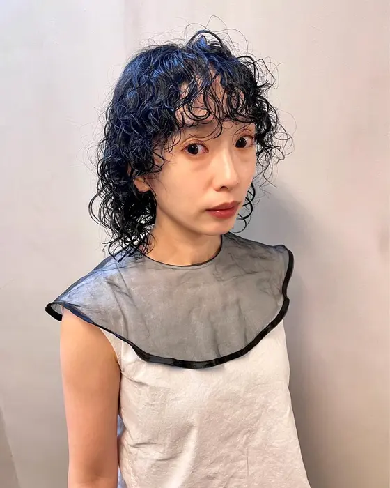 くるくる マッシュウルフにパーマ可愛い Swag所属 巽 百合香のヘアカタログ ミニモ