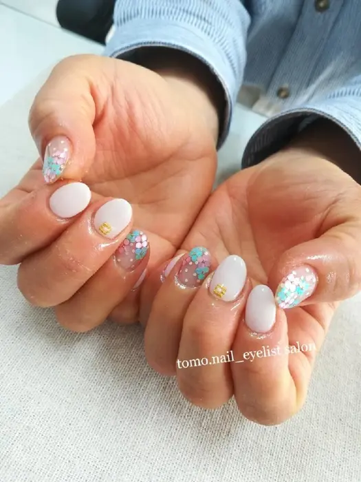 ネイルサロン併設 Instagram Tomo Nai61 ウォーターケア パラジェル 日 Tomonaileyelistsalon所属 Tomonail Eyelistのマツエクデザイン ミニモ