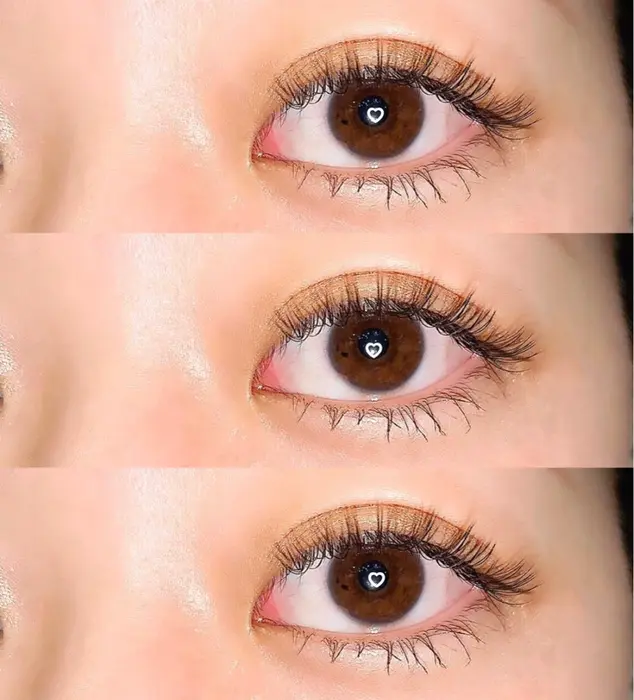 ナチュラルな長さで スッキリ見せるデザインです まつげエクステサロンlavita所属 守谷 沙南海のマツエクデザイン ミニモ