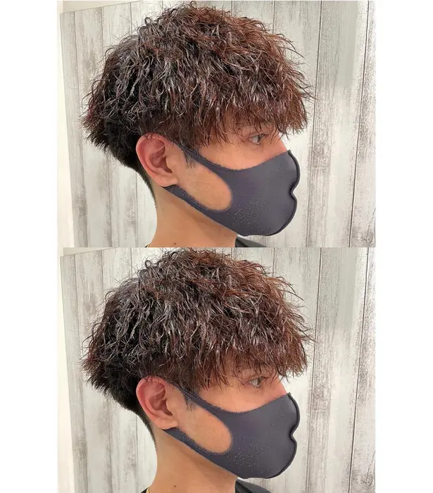 コムドットゆうたくん風ツイストパーママッシュ Ash田無店所属 波巻きツイスパ 西薗怜史のヘアカタログ ミニモ