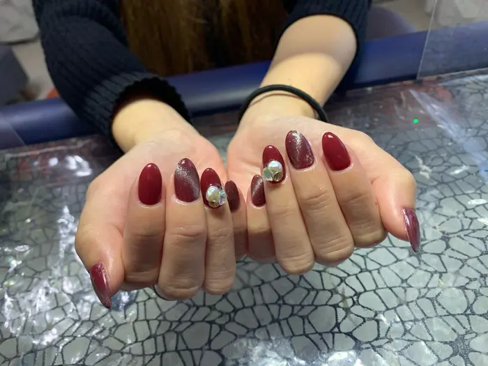 ギャラクシーネイル Nail Space Merely 所属 伊藤 唯のネイルデザイン ミニモ