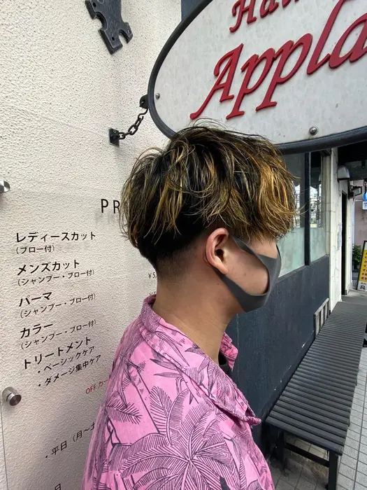 メリハリをつけたカラーに Hair Room Applause 下井草店所属 鈴木 翔のヘアカタログ ミニモ