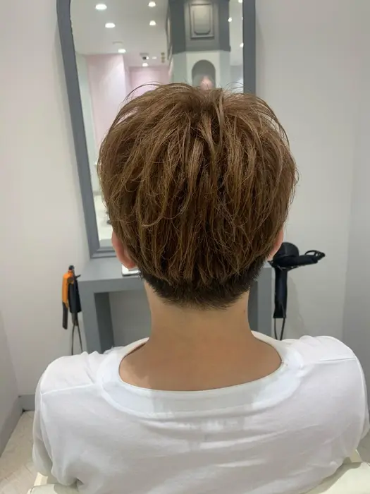 メンズカット無料 Euphoria銀座三丁目所属 橋本夢香 銀座美容師のヘアカタログ ミニモ