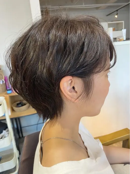 ショート オリーブアッシュ Pamun所属 Yumeka のヘアカタログ ミニモ