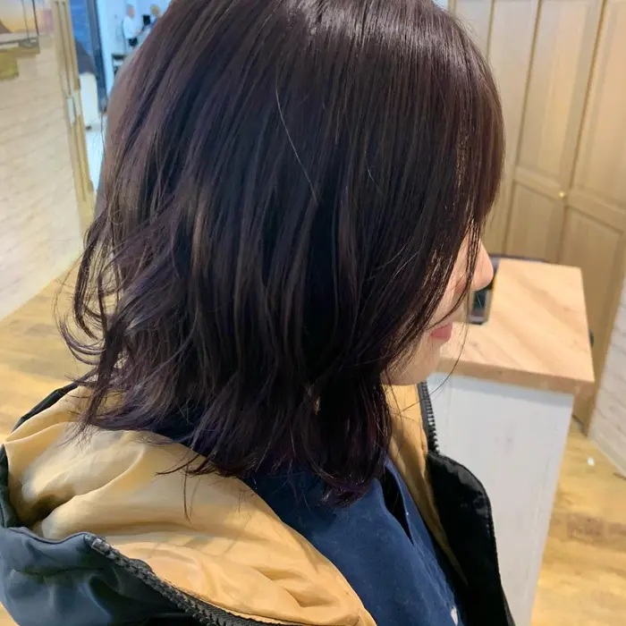 ディープラベンダー Hair Salon Dot Tokyo Color所属 Dot Tokyo 杉山夏海 のヘアカタログ ミニモ