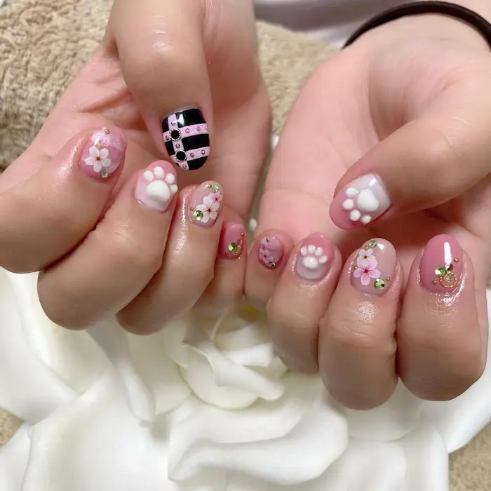 フルール Fleur所属 Fleur Ayumiのネイルデザイン ミニモ